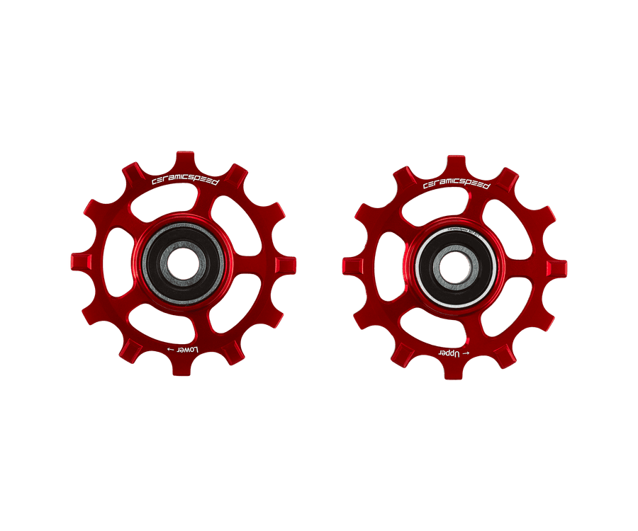 CeramicSpeed Shimano 11s 12 tooth NW 9100/8000/RX800/GRX coated, Rot
