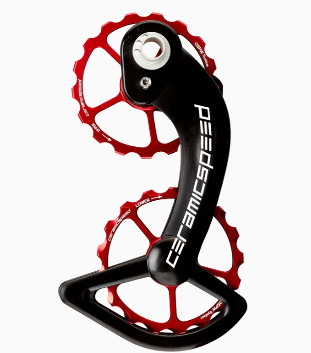 Ceramicspeed OSPW Shimano 10 + 11s  DA/Ultegra 9000/6800 + prior, Rot