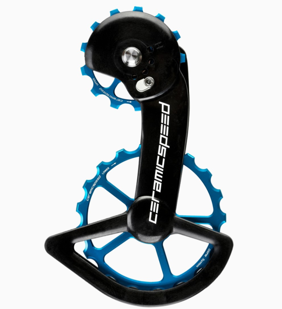 CeramicSpeed OSPW X Shimano GRX/RX 2x11 Coated, Blau