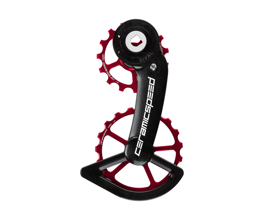 Ceramicspeed OSPW SRAM Rival AXS Alt Coated, Rot