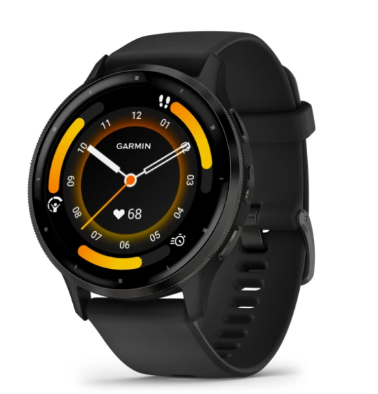 Garmin Venu® 3, Sportuhr, Schwarz/Schiefergrau