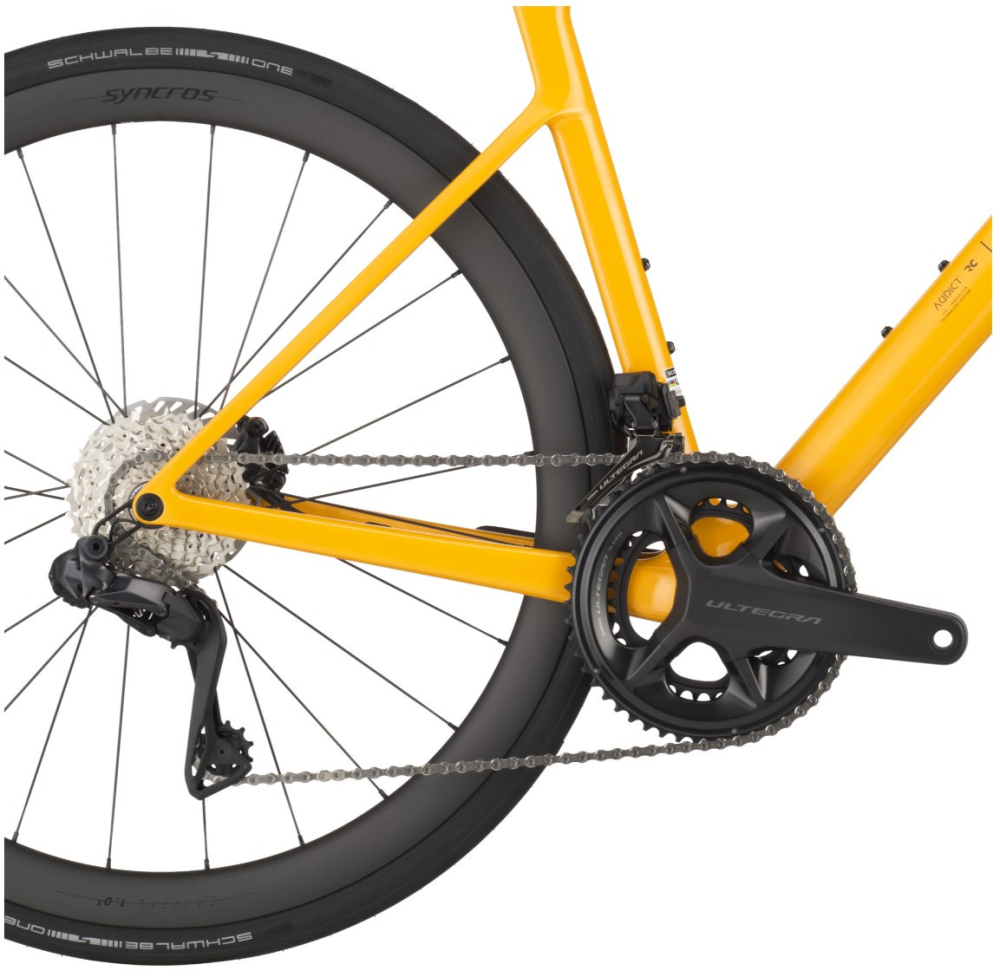 Scott Bike Addict RC 10, bahama yellow, XS
