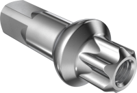 DT Swiss Squorx Nippel Messing PL 2.0/15mm, silber, 100 Stk.