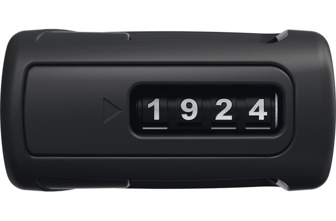 ABUS Faltschloss Bordo Big Combo 6000C/120 Code mit Halter SH 6000/120 schwarz