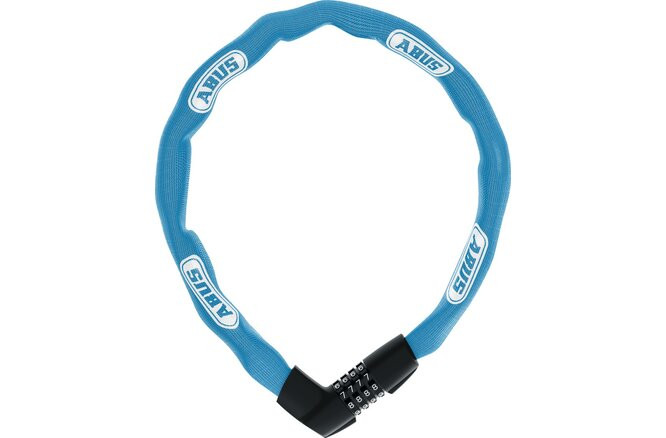 ABUS Kettenschloss Tresor 1385/85 Code ohne Halter schwarz, aqua