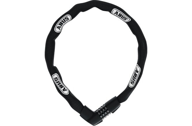ABUS Kettenschloss Tresor 1385/85 Code ohne Halter schwarz, black