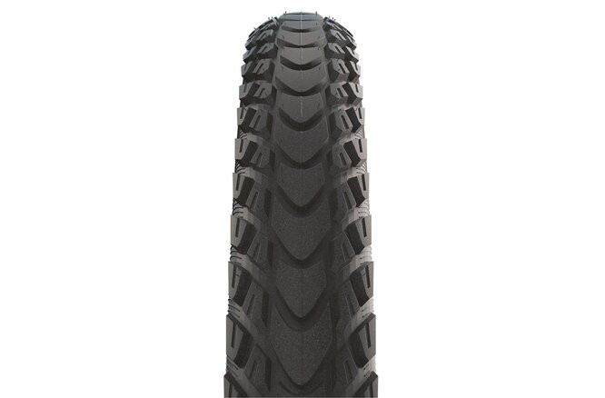 Schwalbe Pneu Marathon Mondial 700C Starr mit Reflexstreifen black, 42mm