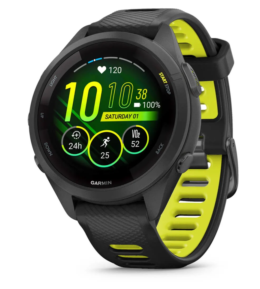 Garmin Forerunner 265S Music, Sportuhr, Schwarz