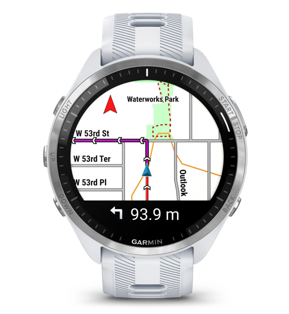 Garmin Forerunner® 965, Sportuhr, Weiss