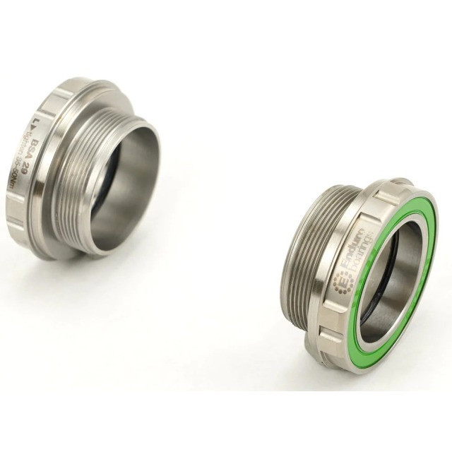 Enduro Bearings  Enduro Bearings Tretlager BSA DUB Maxhit 29mm Achse, BSA-Rahmen, silber