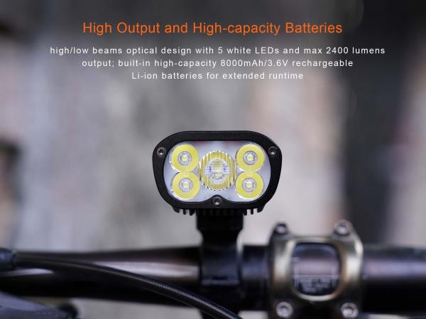 Ravemen PR2400 Frontlicht