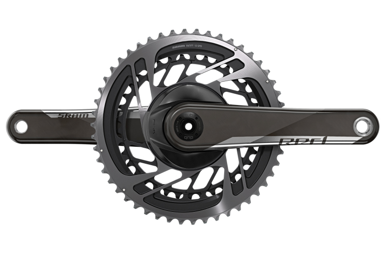 SRAM Crankset Red eTap AXS 2x DUB natural carbon,175mm/50/37t
