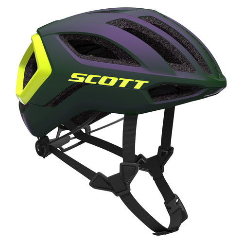 Scott Helmet Centric Plus (CE) - prism green/radium yellow/L