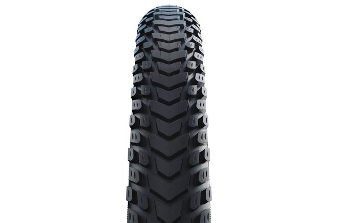 Schwalbe Pneu Marathon Mondial 700x47C Starr mit Reflexstreifen black