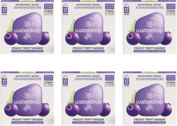 waterdrop Microdrink Boost Johannisbeere (6x12 Pack)