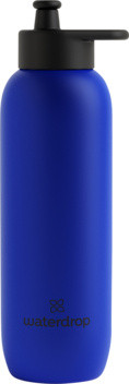 waterdrop Sports Bottle, Blitzblau / 0.6l