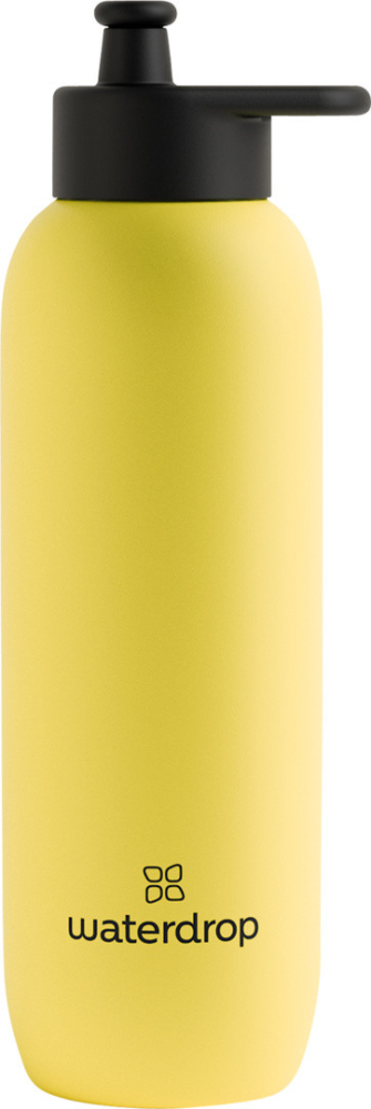 waterdrop Sports Bottle, Leuchtgelb / 0.6l