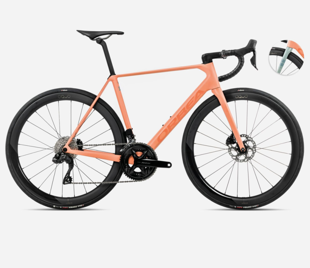 Orbea Orca M30iLTD PWR Orange - Blue, 51