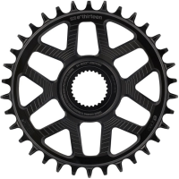 e*thirteen Ethirteen Kettenblatt Helix R e*spec Direct Mount 11/12 fach Bosch Gen4 Aluminum CL 53mm schwarz, 34