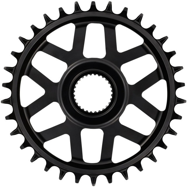 e*thirteen Ethirteen Kettenblatt Helix R e*spec Direct Mount 11/12 fach Bosch Gen4 Aluminum CL 53mm schwarz, 34