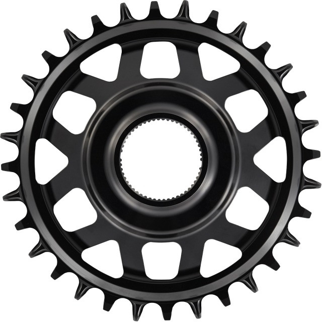 e*thirteen Ethirteen Kettenblatt e*spec Guidering Direct Mount 11/12 fach Shimano EP8 CL 55mm schwarz, 32