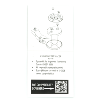 K-Edge K-EDGE Garmin EDGE 1050 Off-Set Spacer