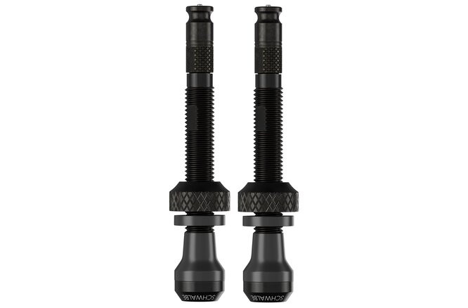 Schwalbe Tubeless Ventil Clik Valve 60 mm Set à 2 Stück schwarz