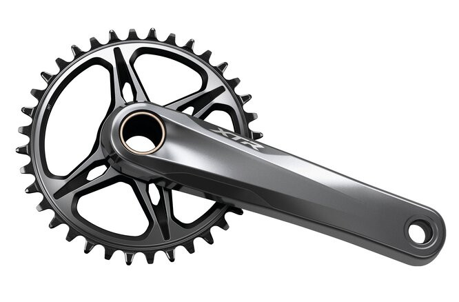 Shimano Kettenradgarnitur XTR FC-M9125 ohne Kettenblatt CL: 55 mm, 165