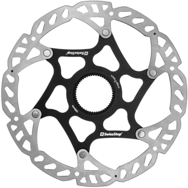 SwissStop Catalyst Pro DISC Scheibe 160mm, Centerlock, 1.95mm, ohne Lockring