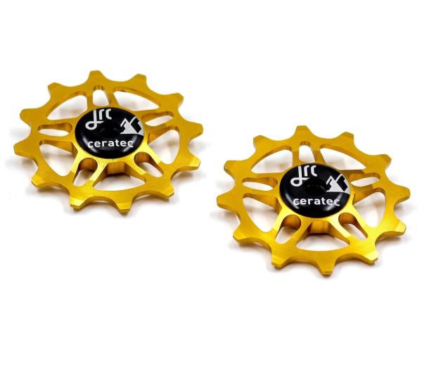 JRC Components Ceramic Sram Red AXS/Force AXS/Rival AXS gold Schaltwerkrädchen