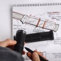 Cast Bamba Grip 30mm Soft A20 black/orange mix Lenkergriffe