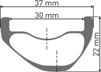 DT Swiss HXC 1200 Spline 29 Boost, IS, Laufradsatz