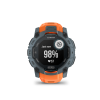 Garmin Instinct 3 – 50 mm, Solar, Twilight mit Silikon-Wechselarmband 26 mm, Sportuhr, Solstice