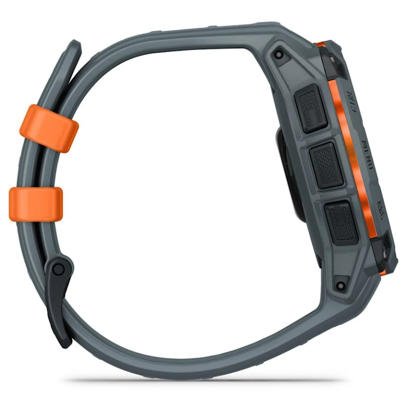 Garmin Instinct 3 – 45 mm, Solar, mit Silikon-Wechselarmband 22 mm, Sportuhr, Twilight