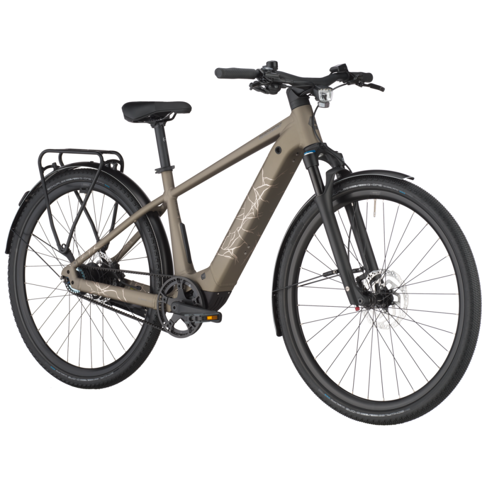 Bergamont Helix 10 Belt, warm silver, M