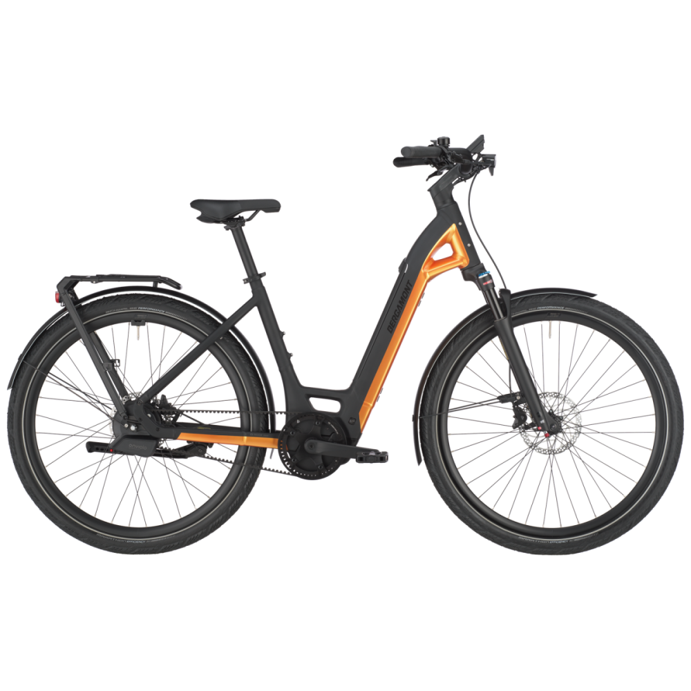 Bergamont E-Ville 10 Belt, yellow sunrise, M