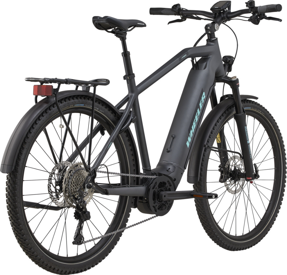 Wheeler i-HYBRID black/mint, L