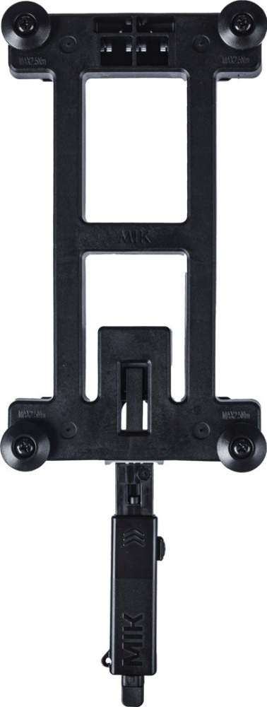 Basil MIK Adapterplatte 2.0, schwarz