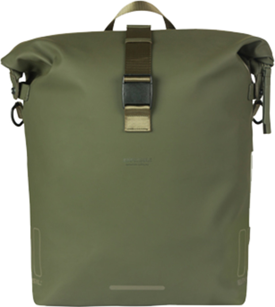 Basil SoHo MIK STUDS Fahrrad-Umhängetasche 17L, grün