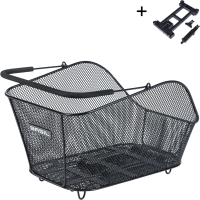 Basil Icon M MIK HR-Korb, schwarz