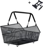 Basil Cento MIK HR-Korb, schwarz