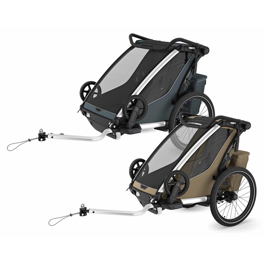 Thule Anhänger Chariot CROSS 2, double, dark slate