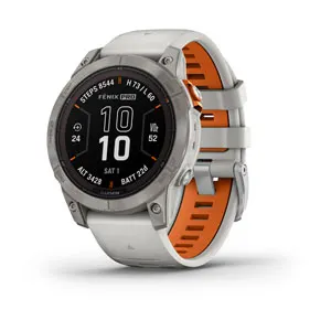 Garmin fēnix® 7 Pro – Sapphire Solar Edition, Nebelgrau/Titanium