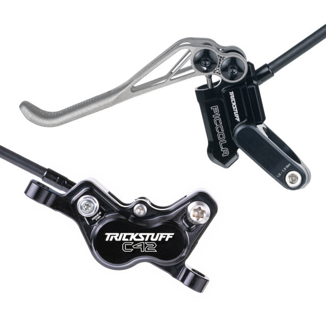 Trickstuff Scheibenbremsen-Set Piccola HD Titan, schwarz