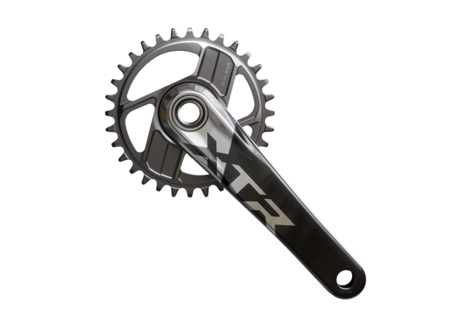 Shimano Kettenradgarnitur XTR FC-M9220 ohne Kettenblatt CL: 55 mm, 160