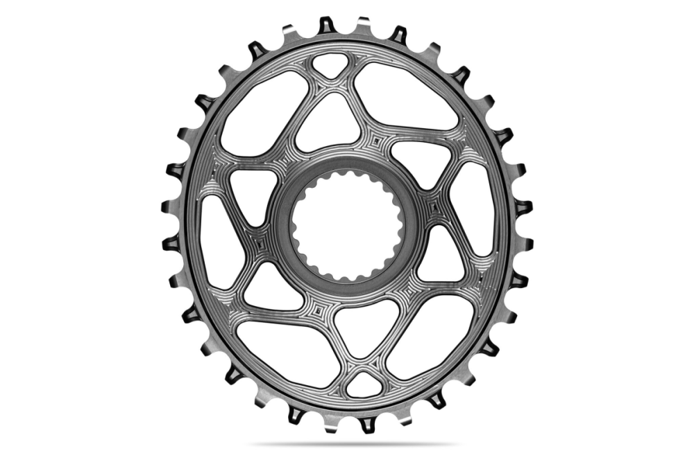 absoluteBLACK absoluteBLACK, Kettenblatt, OVAL, MTB, für Shimano, DIRECT MOUNT, kompatibel mit HG+ 12-fach Kett...