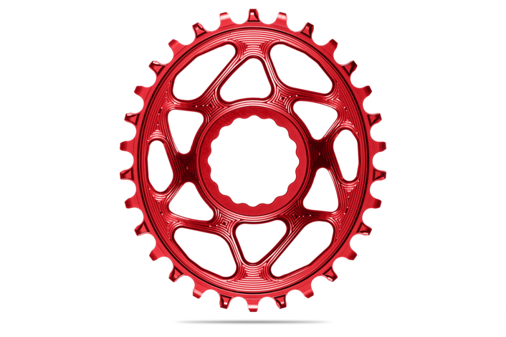 absoluteBLACK absoluteBLACK, Kettenblatt, OVAL, MTB, für RaceFace Cinch, Direct-Mount, - N/W, RED - ROT, 26 Zähne