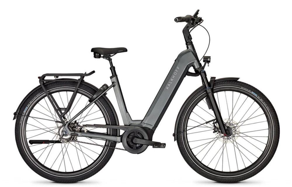 Kalkhoff IMAGE 5+ ADVANCE ABS, diamondblack matt, 625Wh, Tiefeinsteiger, S