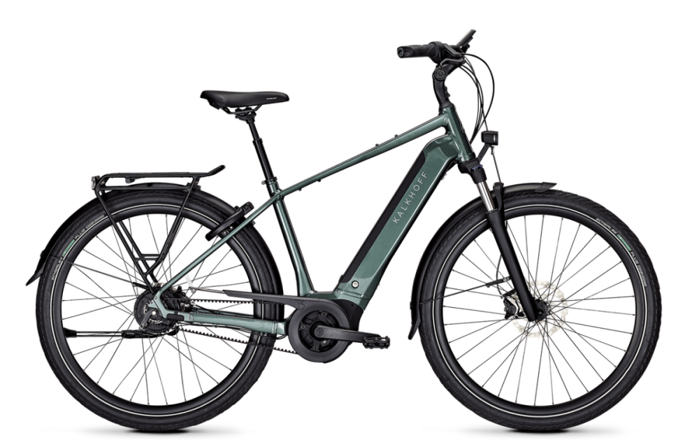 Kalkhoff IMAGE 3 EXCITE BLX, techgreen glossy, 500Wh, Diamant, L