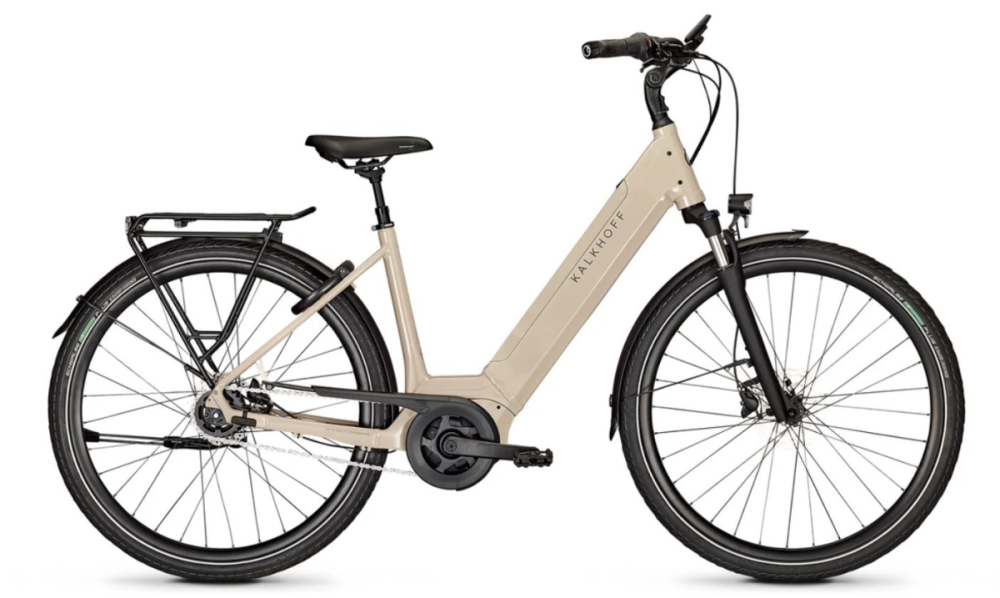 Kalkhoff IMAGE 3 ADVANCE, milkbrown glossy, 500Wh, Tiefeinsteiger, S